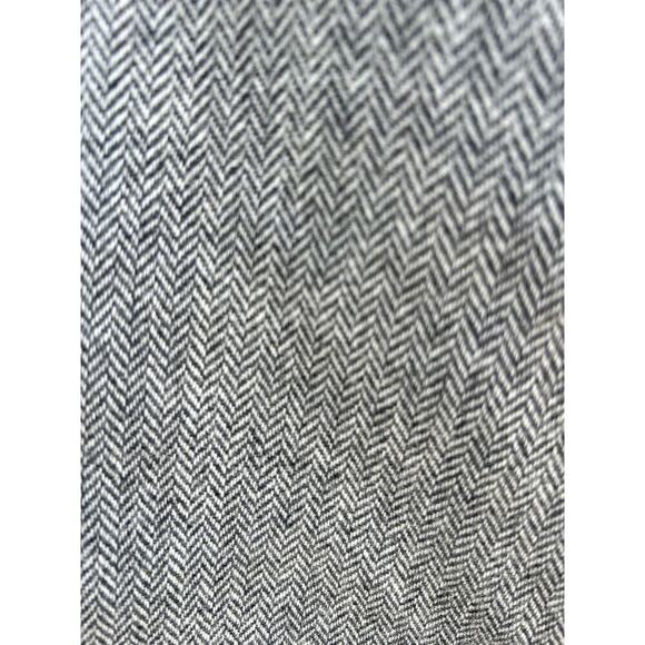 Gorgeous Vintage Midi Skirt, Tweed, Pockets, Front Pleat, Flat Back, Sz 12 - Picture 4 of 5